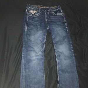 Men’s rock revival jeans